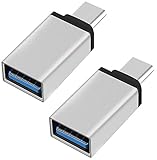 ★ 【VELOCIDAD RÁPIDA RÁPIDA】 Este adaptador tipo C con la técnica OTG (USB On-The-Go) permite transferir datos sin una computadora. Adaptador tipo C a USB 3.0 la velocidad de transmisión alcanza un máximo de 5 Gbps, adaptador USB C permite que las películas HD o los datos a gran escala se transfieran al móvil en cuestión de segundos adaptador tipo C.