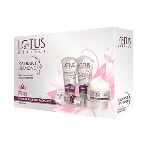 Lotus Herbals Radiant Diamond Cellular Glow Facial Kit