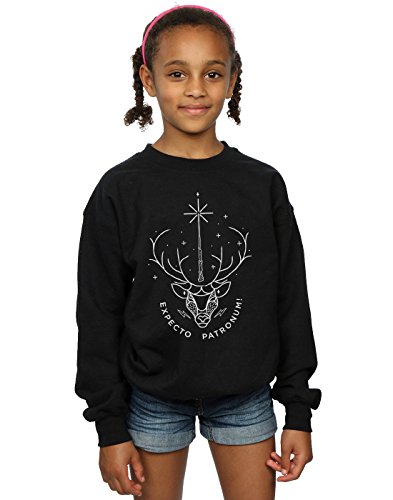 Harry Potter niñas Expecto Patronum Charm Camisa De Entrenamiento 9-1