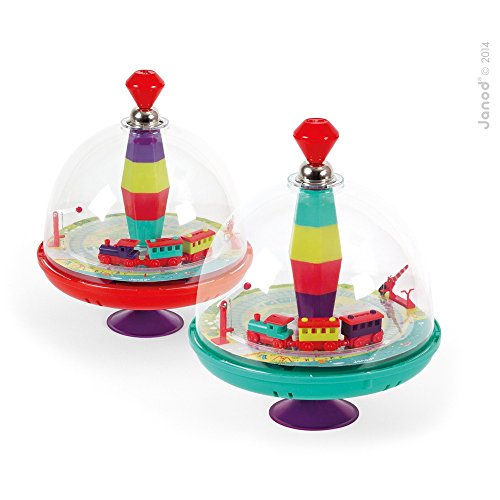 Janod Musical Train Spinning Top