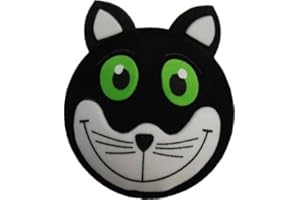 Lucky Black Cat Car Aerial Ball Antenna Topper OR Dashboard Wobbler! (one P&P charge no matter how many items you buy from Aerialballs.)