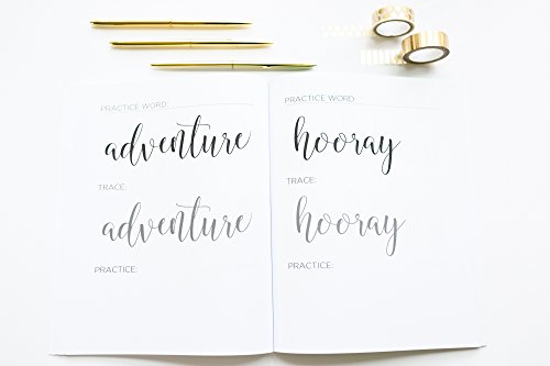 Lettering For Beginners: A Creative Lettering How To Guide With Alphabet Guides, Projects And Practice Pages