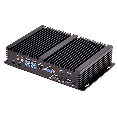Fanless Industrial PC,Mini Computer,Windows 10,Intel Core i3 4005u,[SNWELL N3],4G RAM 128G SSD