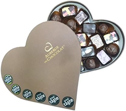 Auberge Du Chocolat Gold Great Taste Award Selection Chocolate Heart Box 325 g