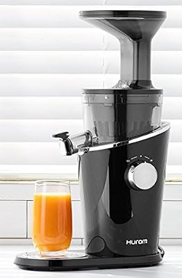 Hurom H100-BBEA01/BP slow juicer, 150 W, Noir