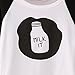 WangsAura Baby Boys Long Sleeve Milk Bottle T-shirt and XO Print Pants Outfits