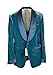 Produktbild TOM FORD - CL CL - Shelton Shawl Collar Velvet Teal Sport Coat Tuxedo Dinner Jacket Size Size 48C/38S U.S.