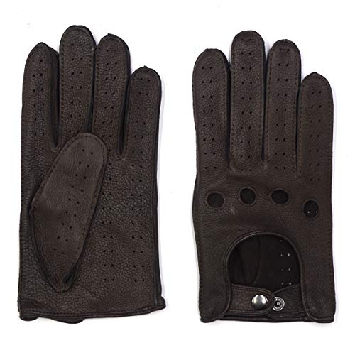 MGGM collection Mens Deerskin Leather Driving Gloves Unlined RS.6793.00