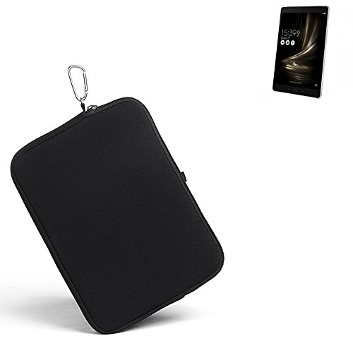 K-S-Trade® para ASUS ZenPad 3S 10 LTE (Z500KL) Funda de Neopreno Bolsa Protectora Sleeve de cinturón Viaje Clip Delgado, pequeño, Ligero, Compacto, fácil de Limpiar para ASUS ZenPad 3S 10 LTE