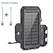 Produktbild Powerbank 10000mAh Solar Externer Akku mit 2 USB Ausgängen, tragbares Solar Ladegerät Outdoor für Handy, iPhone,IOS-, Android, MP3,ect. Staubstoß- & Wassergeschützt