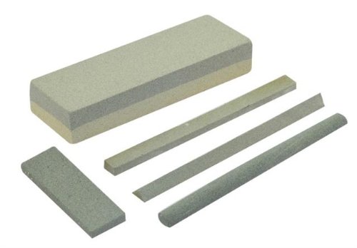 Preisvergleich Produktbild Oil Stone Set 5 Piece Combination Sharpening Stones- Scissors Tools Chisel Blade