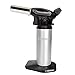 Produktbild Butane Torch SUMGOTT Gasbrenner Bunsenbrenner Professioneller Edelstahl Küche Flammen für Creme Brulee BBQ (Butangas nicht enthalten) … (Silber)