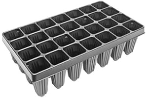 Muddy Hands Large Deep Root Trainer Seed Seedling Cell Plug Plant Cultivation Tray (1, 28 Cell)