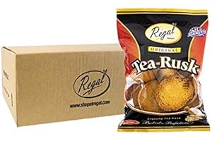 REGAL FOOD PRODUCTS BRINGING FOOD TO LIFE Regal Food Crunchy Tea Rusk Pack OF 9