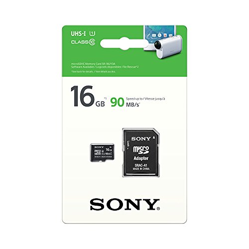 Sony SR-16UYA Speicherkarte – Speicherkarten (MicroSDHC, Class 10, Schwarz, Schockresistent, -25 – 85 °C, SD) - 4
