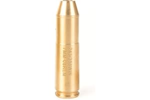 FESOITTY Puntatore Laser Rosso Boresighter Cal.308 Cartuccia Tactical Bore Sighter Rifle Shooting Pointer