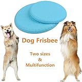 frisbee dog breeds 【Multi-Ocasiones】 El Frisbee para perros puede flotar en el agua mientras se tira al mar o al lago. Perfecto para jugar en el jardín, parques, cerca del agua o incluso en la playa. Brindando a ti y a tu cachorro mucha diversión al aire libre. 2 discos voladores en paquete. Disponible en 7.2 pulgadas de diámetro y 6 de diámetro.
