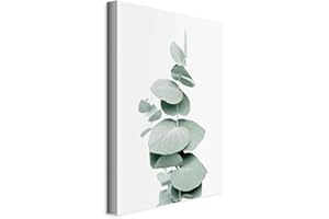 murando - Quadro Acustico Eucalipto 1 pezzo schiuma acustica Quadri Moderni Camera da Letto Matrimoniale - Stampa su Tela - Pannelli Fonoassorbenti Decorativi - Fonoassorbente Acustiche