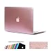 Produktbild MacBook Air 13 Hülle Case,iNeseon Ultra Slim Plastik Hartschale Tasche Cover Shell, US Version Rose Gold und EU Version Transparent Tastatur Abdeckung Schutzhülle für Apple MacBook Air 13,3 Zoll [Modell: A1466 und A1369] (Roségold)