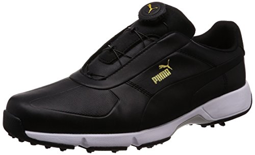 Preisvergleich Produktbild Puma Ignite Drive DISC Herren Golfschuhe Black-Black 6