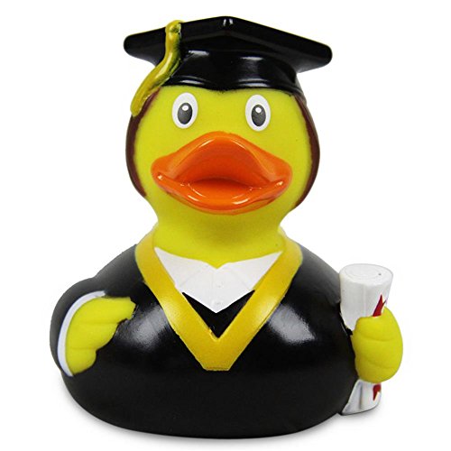 HC-Handel 919820 Vinyl Badeente Bachelor Gummiente 8 cm - 2