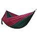 Produktbild a literary youth Double Portable Camping Hammock, Breathable Comfy Ripstop, Indoor, Outdoor, Traveling, Hammock Straps & Steel Carabiners Included,@G