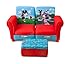 Disney Mickey Mouse Upholstered Set (3-Pieces, Red)