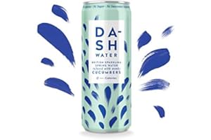 Dash Water Sparkling Cucumber - Multipack [330ml] x 6