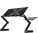 Produktbild Ardisle Höhe & Winkel verstellbar, faltbarer Laptop Ständer Computer Hohe Flexibilität mit Tasse/Maus stehen, mit zwei Fans Form, Belüftungslöcher