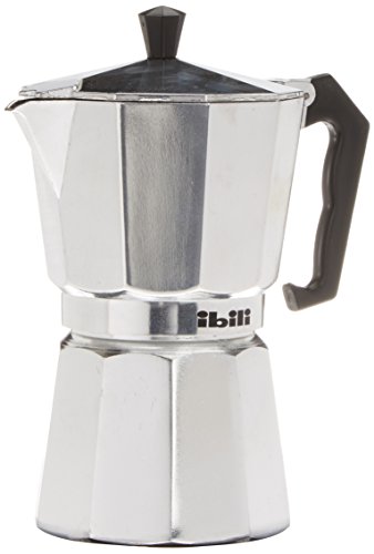 Ibili Bahia Espressokocher, Kaffeekocher, Mokkakocher aus Aluminium für 6 Espresso-Tassen Ibili Bahia Espressokocher, Kaffeekocher, Mokkakocher aus Aluminium für 6 Espresso-Tassen Bilder