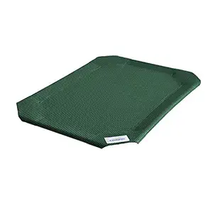 Gale Pacific Coolaroo Elevated Pet Bed Replacement Cover, Green