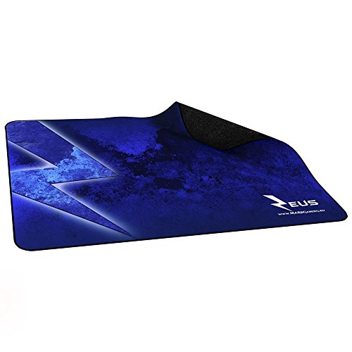 Mars Gaming MMPZE1 - Alfombrilla gaming para PC base de caucho natural
superficie nanotextil m xima comodidad y rendimiento color azul