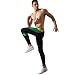 Produktbild Batnott Herren Hosen Fitness Schwarz Sporthose Leggings mit niedrigem Beinausschnitt Lange Unterhosen Männer Pants Sweatpants Täglich Freizeit Hochwertiger Stretch-Material Trainingshose