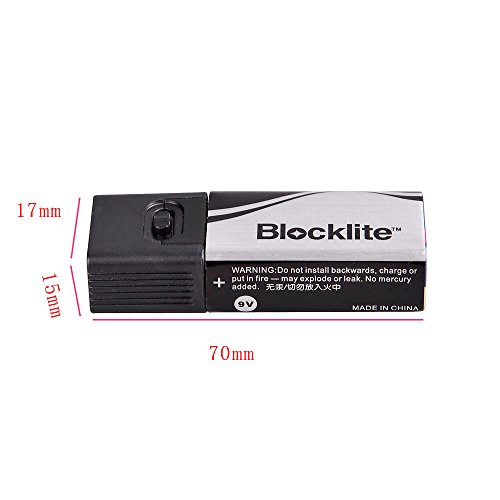 Docooler 9 Volt LED Taschenlampe Torch/Blocklite Taschenlampe Camping Licht Kompakt Ultra Hell - 7