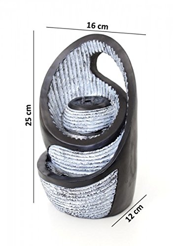 Zimmerbrunnen Dekobrunnen FoGraduare LED 25cm - 7