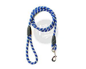 The Pets Company Dog Rope Leash, Dog Leash for Medium Dogs, Blue
