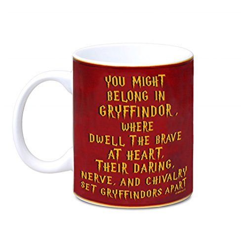 HARRY-POTTER-Tasse-Porzellan-Rot-8-x-8-x-95-cm-6-Einheiten