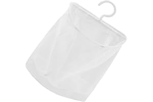 COLLBATH Sac de rangement en maille à suspendre pour salle de bain et cuisine - Sac de rangement multifonction pour le linge, pinces à linge, sous-vêtements, fruits et légumes - Sac en maille