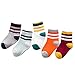 Produktbild cinnamou 5 Pairs Kinder Bequeme Zuckerwatte Socken Cute Baby Multi-Color Socken Sneaker Socken