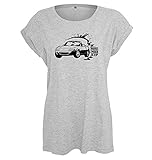 - 140 g/m², 90% Baumwolle / 10% Viskose  - Modisch geschnittenes Shirt aus leichtem Jersey-Stoff - Überschnittene Ärmel  - Umgeschlagener Ärmelsaum Schmales Halsbündchen