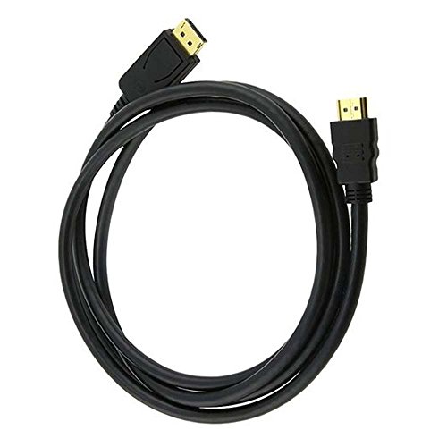 DP auf HDMI Kabel – TOOGOO(R)DisplayPort Male auf HDMI Male Kabel (Schwarz,1.8M) - 3