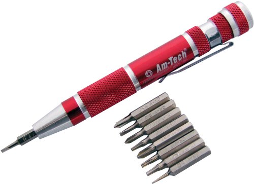 Am-Tech 9-in-1 Screwdriver bit Set, L0490