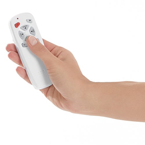 VITALmaxx 07125 Vibrationstrainer | Power Vibro Plate | Ganzkörpertraining | Inkl. Trainingscomputer & Fernbedienung | Inkl. Expanderbänder mit Griffen | Blau-Schwarz - 6