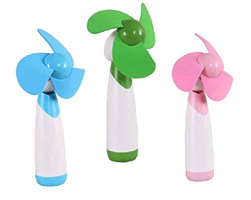 LingsFire® Handventilator, Miniventilator, Mini USB Fan, Lüfter ventilator, Elektrische Personal Fans,Mit 2er AA Batterie (im Lieferumfang nicht erhalten) für heiße Sommeraußen Reisen - 4