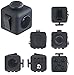 Produktbild newgen medicals Fidget Cube: Anti-Stress-Würfel mit 6 Funktionen gegen Nervosität, Stress und Wut (Stresswürfel)