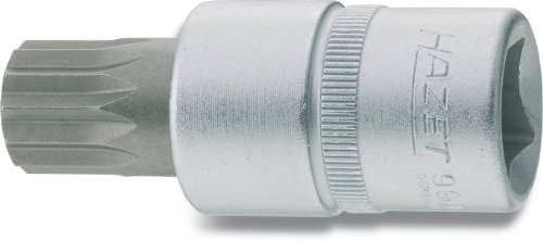Hazet 990-14 Schraubendreher-Einsatz, s: 14, Innenvierkant 12,5 mm (1/2 Zoll), Innen Vielzahn XZN