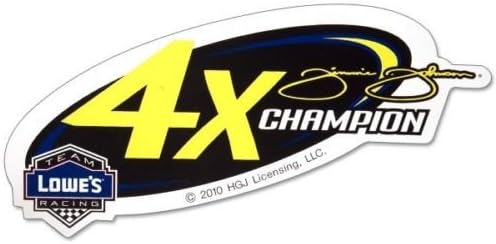 Jimmie Johnson Acrylic Refrigerator Magnet