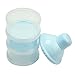 Baby Infant Feeding Milk Powder Bottle Container Travel Portable 3 Cells Grid