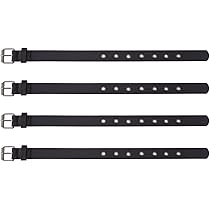 PATIKIL Bagages Étiquette Sangle, 10 Pcs PU Cuir Extension