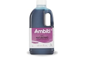 Ambiti | Natur Pino 2L | Aditivo para Depósito de Residuos Aguas Negras | Inodoros Portátiles de Autocaravanas, Caravanas y Barcos | Elimina Olores,residuos y Desinfecta | Fragancia a Pino